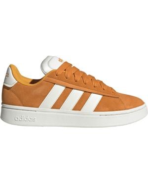 adidas Grand Court Alpha Low Top Trainers S Crew Orange/off 6 Uk - Brown