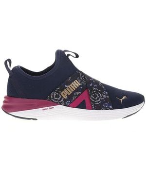 PUMA Womens Better Foam Prowl Winter Bloom Running Trainers Shoes - Blue, Blue, 7