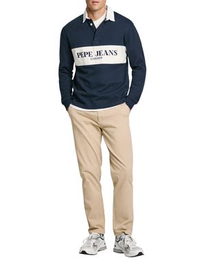 Pepe Jeans Slim Chino Twill Pantaloni - Nero