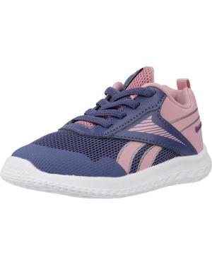 Reebok Rush Runner 5 Elastic Lace Trainer - Blue