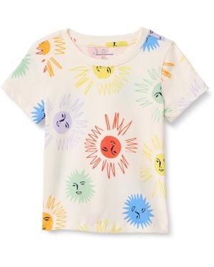 Amazon Essentials Camisetas de ga Corta Niña - Multicolor