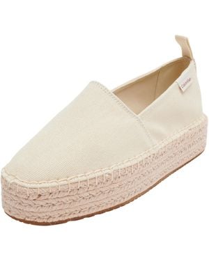 Calvin Klein Jeans Platform Espadrille Ml Cs Yw0yw01871 Espadrilles - Natural