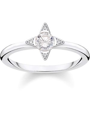 Thomas Sabo Silver Ring Tr2268-051-14-52 - White