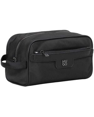 HUGO Nesh N Washbag - Black