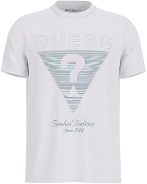 Guess T-Shirt Kurzarm M5GI29KBW41 - Weiß