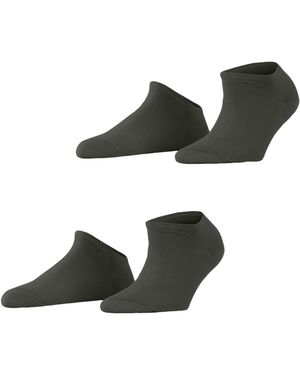 Esprit Uni Multipack W Sn coton unies lot de 2 paires - Noir