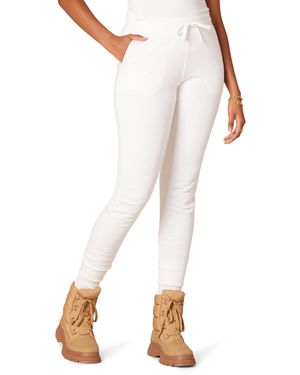 Amazon Essentials Pantalon De Jogging À Revers en Polaire - Blanc