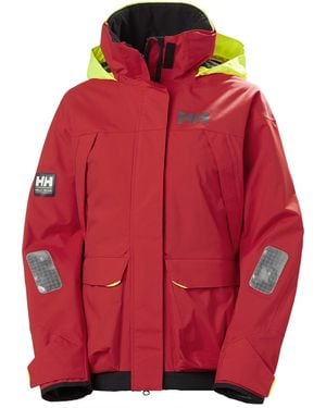 Helly Hansen W Pier 3.0 Giacca Vela - Rosso
