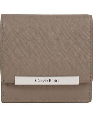 Calvin Klein CK Linear SM Trifold_Mono K60K612443 - Metallizzato