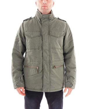 O'neill Sportswear Jacke Funktionsjacke M65 grün Kragen ThinsulateTM wärmend - Grau