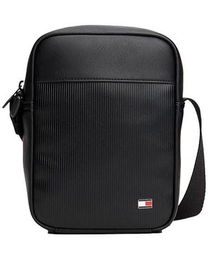 Tommy Hilfiger Th Vlag Mini Reporter Am0am14015 Crossover - Zwart