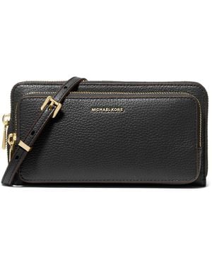 Michael Kors LG CONTINENTAL XBODY BLACK - Schwarz