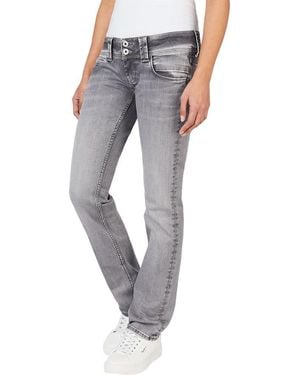 Pepe Jeans Rise Slim Fit Jeans - Grey