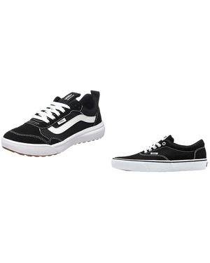 Vans Sneaker Suede Canvas Black White 43 EU + Sneaker Canvas Black White 43 EU - Blu