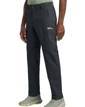 Jack Wolfskin Pico Trail Zip Off Trousers M Hiking - Black