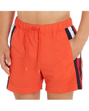 Tommy Hilfiger Badeshorts SF MEDIUM DRAWSTRING - Orange