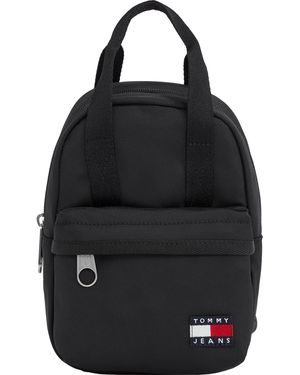 Tommy Hilfiger Tjw Daily 2 Ways Backpack Aw0aw17577 - Black