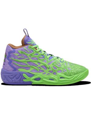 PUMA Mb.04 Tmnt R&d - Men's (fluro Green Pes/red/dark Amethyst), Fluro Green Pes/red/dark Amethyst, 7 Uk