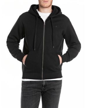 Replay M3105 Hooded Sweatshirt - Black