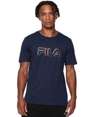Fila Pergolati Maglietta Girocollo - Blu