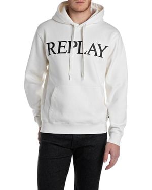 Replay M3104 Sweatshirt à Capuche - Noir