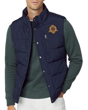 Hackett Heritage Padded Gilet Jacket - Blue