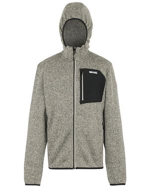Regatta S Hooded Newhill Fleece Grey