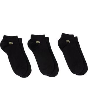 Lacoste Low Cut Socks - Black