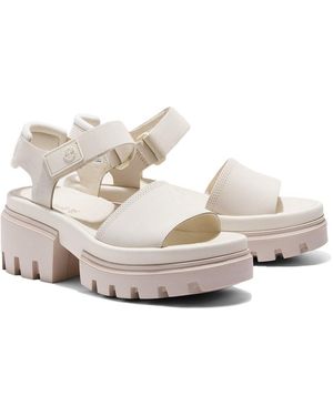 Timberland Everleigh Ankle Strap Sandale - Mettallic