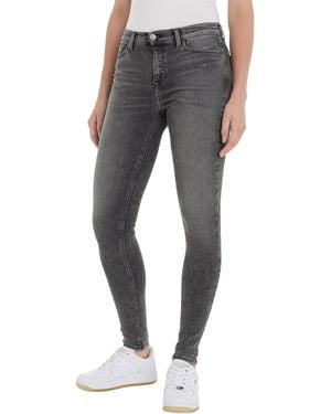 Tommy Hilfiger Nora MD SKN BH1275 DW0DW17573 Pantaloni di Jeans - Nero