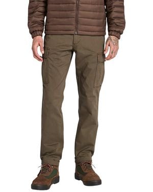 Timberland Pantaloni Cargo in Twill Brookline da Uomo TB0A6H37 - Marrone