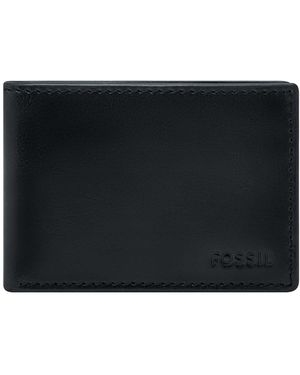 Fossil Derrick Bi-fold Wallet - Black