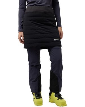 Jack Wolfskin ALPSPITZE INS Skirt W Black - Schwarz