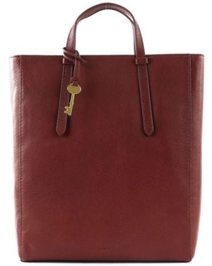 Fossil Camilla Leather Convertible Backpack Purse Handbag - Multicolour