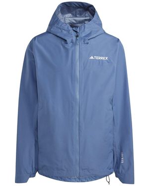 adidas S Terrex Multi 2.5l Rain.rdy Jacket Wonder Steel M - Blue