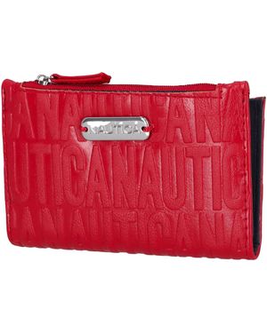 Nautica Portafoglio piccolo da donna - Rosso