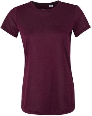 Regatta S Fingal Edition Marl T-shirt Base Layer Quick Dry Sports Top Purple