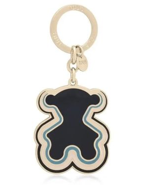 Tous Portachiavi decorativo design orso - Bianco