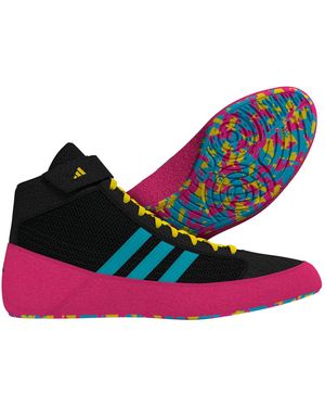 adidas Youth Hvc Wrestling Shoes - Red
