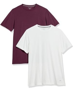 Amazon Essentials Active Performance T-Shirt aus Tech-Stretch - Lila