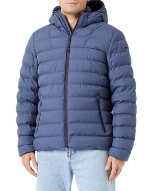 Geox M Hallson Jacket Voor - Blauw