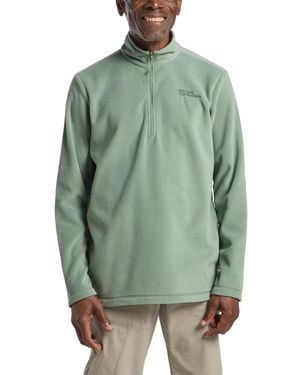 Jack Wolfskin Taunus HZ M Pullover - Grün