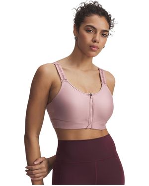 Under Armour Infinity Sports Bra With High Impact Closure Sports Bra For , - Red
