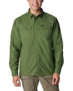 Columbia Landroamer Lined Shirt Hiking - Green