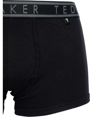 Ted Baker 3 Pack Trunks - Black