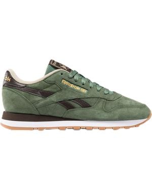 Reebok 's Classic Leather Trainer - Green