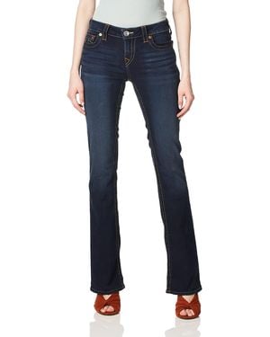 True Religion Becca Mid Rise Bootcut Jean - Blue
