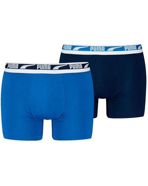 PUMA Everyday Multi Logo Boxer 2 Units M - Blue