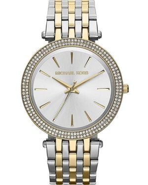 Michael Kors MK3215 Darci Uhr uhr Edelstahl Bicolor 50m Analog Silber - Grau