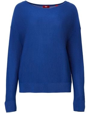Esprit 034ee1i332 Polo Jumper - Blue